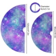 thumbnail image 3 of GZHJMY Beautiful Galaxy Christmas Tree Skirt 48" Christmas Decorations Indoor Outdoor Tree Skir for Home Holiday Party Decorations Gift, 3 of 5