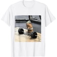 thumbnail image 1 of Hamster Deadlift Training Funny Cute Rat Weightlifting Meme Camiseta, 1 of 2