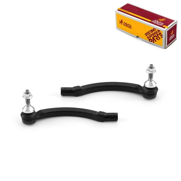 Metrix Premium Chassis Parts - Front Left & Right Outer Tie Rod End Kit Fits 03-07 Volvo V70, 02 Volvo V70 AWD, 01-09 Volvo S60, 01-02 V70 FWD, 00-06 S80, Replacement ES80982, ES80981, Made in Europe