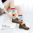 thumbnail image 4 of Calcetines de moda Europa y Estados Unidos calcetines de moda para adultos calcetines de marca de moda para hombres calcetines de moda para mujeres calcetines de hombre, 4 of 6