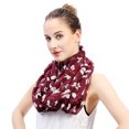 thumbnail image 2 of Bunny Rabbit Print Infinity Scarf, 2 of 4
