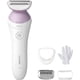 thumbnail image 1 of Philips Beauty Lady Afeitadora Eléctrica Serie 6000, Inalámbrica con 4 Accesorios, BRL136/00, Blanca, 1 of 5