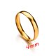 thumbnail image 1 of Anillos de pareja de acero inoxidable liso Letdiffery oro Simple 4MM mujeres hombres amantes joyería de boda regalos de compromiso Tan Jianjun  unisex, 1 of 2