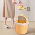 thumbnail image 4 of TIMIFIS Cute Desktop Trash Can Small Desktop Plastic Waste Basket Garbage Can Mini Storage Bin For Bathrooms Offices Or Dressing Table, 4 of 6