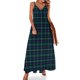 thumbnail image 1 of Nuevo vestido sin mangas de tartán del clan Urquhart, ropa de verano, vestido de fiesta, vestidos elegantes de lujo para mujer, vestido de lujo, 1 of 7