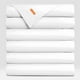 thumbnail image 1 of Dreamlab 6 Sábanas Encimeras Premier 1800 Collection Microfibra Doble Cepillado Tamaño King Size Blanco, 1 of 7