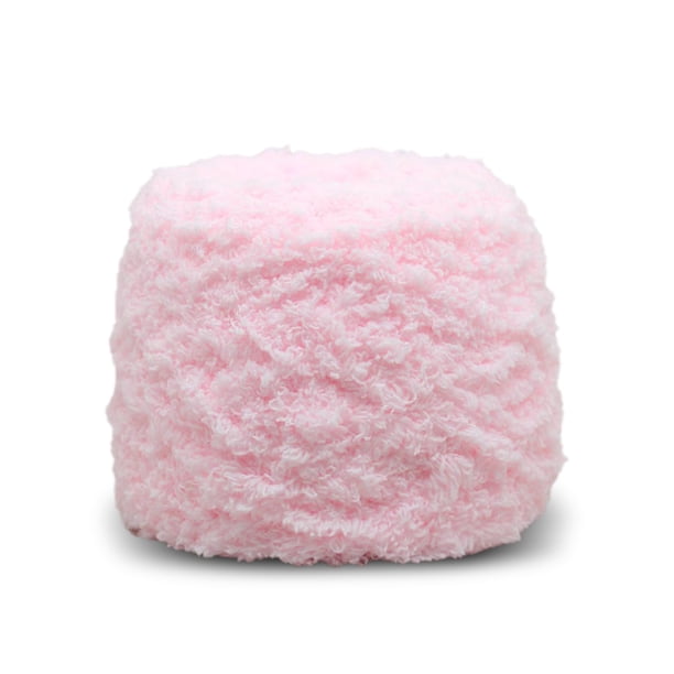 Bearachild Hilo de algodón liso de 100G/bola, hilo de lana de lana Coral colorido de ganchillo para tejer a mano, suéter, sombrero, bufanda para bebé, Artesanía No.03 Bearachild HA008931-03