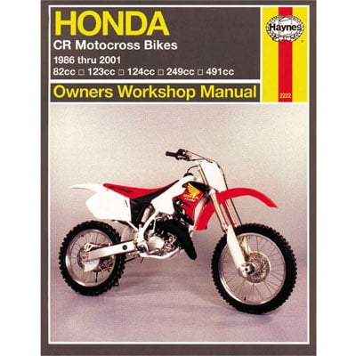 Haynes Repair Manual for Honda CR80R 1986-2002