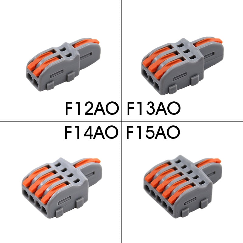 Wire Connector 1 Input Multiple Output Electrical Splitter Push-in ...