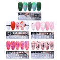 thumbnail image 3 of 5PCS Nail Art Plate Stainless Steel Nail Stamping Plate with Stamper & Scraper, 3 of 9