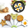 thumbnail image 2 of Stainless Steel BBQ Fried Egg Shaper Pancake Mould Mold Kitchen Cooking Tools, 2 of 7