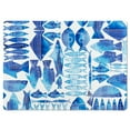 thumbnail image 2 of Tapis de Table à Grille de Poisson, 2 of 2
