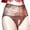 Coffee, variant on CENTIE Women's Panties and Transformation for Fashion Underwear Line Brown L