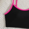 thumbnail image 5 of HAJWOH Bathing Suits for Girls Fashion Summer Teen Tankini Swimsuit Two Piece Adjustable Strap Cut Out Color Block Swimwear, 5 of 6