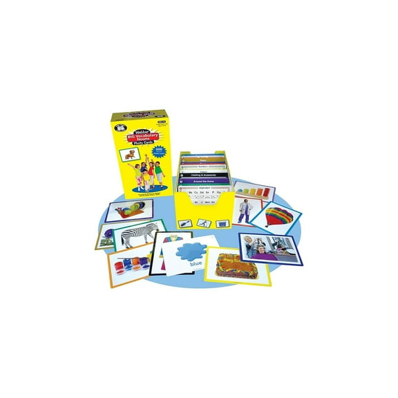 Super Duper Publications | Webber Big Vocabulary Nouns Photo Flash Cards | Educational Product for Children