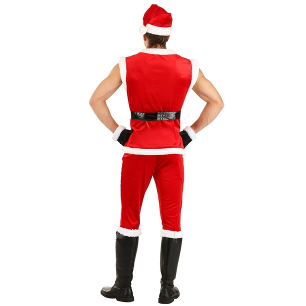 Men s Sexy Santa Claus Costume Walmart