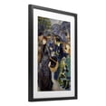 thumbnail image 2 of The Umbrellas Renoir Black Framed Print Under Glass, design by Masters Collection, 2 of 8