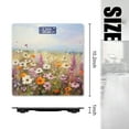 thumbnail image 2 of High Precision Body Weight Scale Smart Bathroom Scales with Large LCD Display(400lbs),Decorative for Bedroom-Colorful Flowers In Lush Wildflower Field, 2 of 4