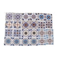 thumbnail image 2 of Wall Tile Sticker, 24Pcs Pretty Pattern 0.26mm Thichness Oil Proof Wide Application 15x15cm Kitchen Backsplash Sticker PVC Easy Removal  For Home, 2 of 8