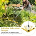 thumbnail image 5 of Topcobe Floating Weed Lake Rake 36" Aquatic Pond Weed Cutter with Foam Floats, Lawn Rake, 5 of 6