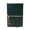 Dark Green, variant on Vintage Leather Journal Notebook, Spiral Refillable Travel Diary, Embossed Blank Page Planner with Retro Pendant for Home Office Travel,4"x5.7"(Black)