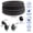 1/2 inch-25ft-Kit, variant on 1/2 inch-25ft-Kit Black Special Extra Flexible Electrical Conduit Liquid Tight PVC Kit
