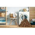 thumbnail image 2 of Ahgly Company Machine Washable Indoor Square Transitional Saffron Red Area Rugs, 6' Square, 2 of 7