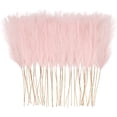 thumbnail image 1 of Decoración de césped artificial de pampa rosa obbsie, 50 unidades, para el hogar, 1 of 7