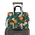 thumbnail image 2 of FORMRS 16" Laptop Bag Carrying Sleeve Case with Handle Travel Shoulder Briefcase, Orange Leaves, 2 of 8