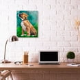 thumbnail image 2 of Stupell Industries Boxer Puppy Dog Pet Animal Watercolor Painting Canvas Wall Art by George Dyachenko, 2 of 6