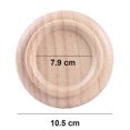 thumbnail image 4 of 4pcs Small Foot Pad /3pcs Large Foot Pad Solid Wood Vertical Grand Piano Foot Pad Shock-Proof, Pressure-Resistant, Sound-Proof, A, 4 of 9