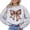 Gray Sweatshirt, variant on Football Coquette Bow Sweatshirt for Women and Teens Trendy Game Day Football Ribbon Pullover Red Sweatshirt Adult Large