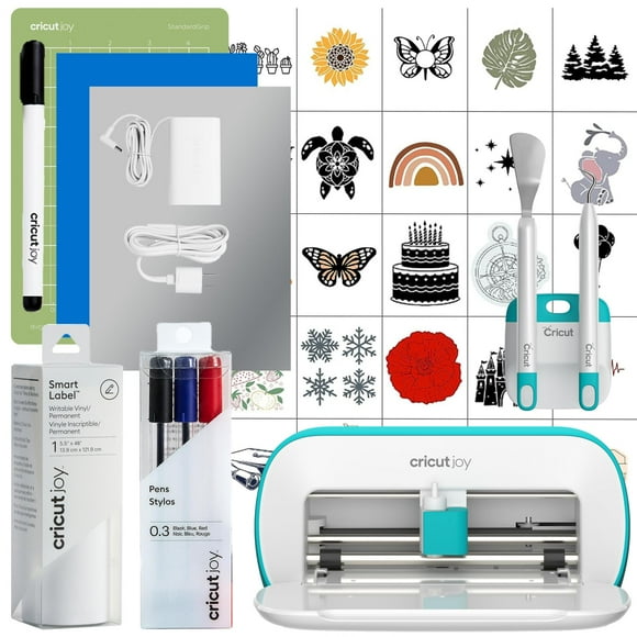 Máquina cortadora Cricut Joy Smart +, kit básico de vinilo grabable