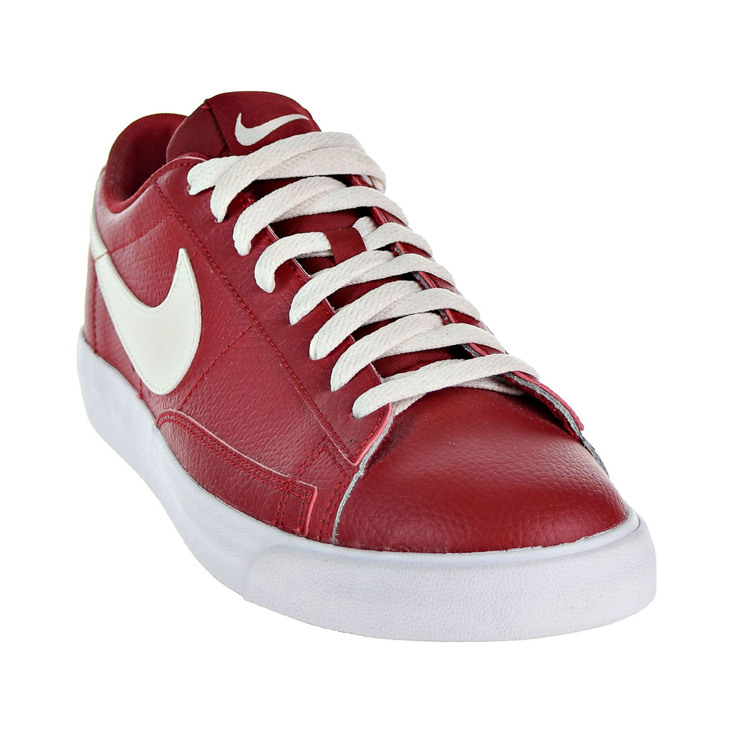 nike red leather sneakers
