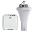 thumbnail image 3 of Floating Pool Thermometer Outdoor Pool Temperature Sensor Indoor Humidity Monitor Accurate Water and Air Temp Readings,1 x indoor temperature host 1 x outdoor sensor,White, 3 of 8