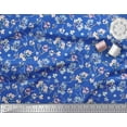 thumbnail image 3 of Soimoi Moss Georgette Fabric Artistic Floral Print Sewing Fabric Yard 42 Inch Wide, 3 of 5
