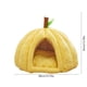 thumbnail image 3 of Camas para gatos, carpas para gatos, camas para perros, cueva semicerrada para gatos con bolas de peluche, suave y cómoda, con tapete lavable y desmontable, productos para mascotas., 3 of 5