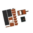 thumbnail image 2 of amagogo DIY Leather Wallet Set Card Organizer Handmade Pre Punched Mens Purse Making Black Brown, 2 of 9