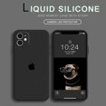 thumbnail image 1 of For IPhone 7Plus 8Plus 12 11 Pro Xs Max Mini Casing for Apple IPhone 12mini XS 11pro 12pro MAX Cases Candy Color Soft Liqiud Silicone Cases Phone Back Camera Lens Protector Shookproof Full Cover, 1 of 4