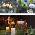 thumbnail image 2 of HAHADAXA Floating Candles for Centerpieces. White Tealight Floating Candles 1.75 Inch Unscented Dripless Wax Burning for Weddings, Pool Parties, Dinner Parties, Seasonal Events and More (Set, 2 of 7