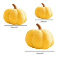 thumbnail image 3 of Decorations Artificial Pumpkin Cute Plush Pumpkin  Fall Harvest Stuffed Pumpkin  Thanksgiving Decorations Photography Props, 3 of 8
