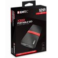 thumbnail image 1 of Emtec  SSD 128GB 3.1 Gen2 X200 SSD Portable Retail, 1 of 1