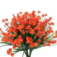 thumbnail image 1 of Price cut 8 Bundles Babysbreath Outdoor Artificial Fake Flowers UV Resistant Shrubs Plants, Faux Plastic For Indoor Outdoor Garden Porch Window Box Home Decor, 1 of 4