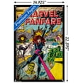 thumbnail image 3 of Marvel Comics - Black Widow - Marvel Fanfare #11 Wall Poster with Pushpins, 14.725" x 22.375", 3 of 3