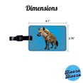 thumbnail image 3 of Hyena African Animal Faux Leather Travel Luggage Tag, 3 of 7