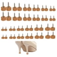 thumbnail image 1 of JEVRKAPZ 24 pares de tapas de repuesto para tacones altos de TPU e hierro, 1 of 5