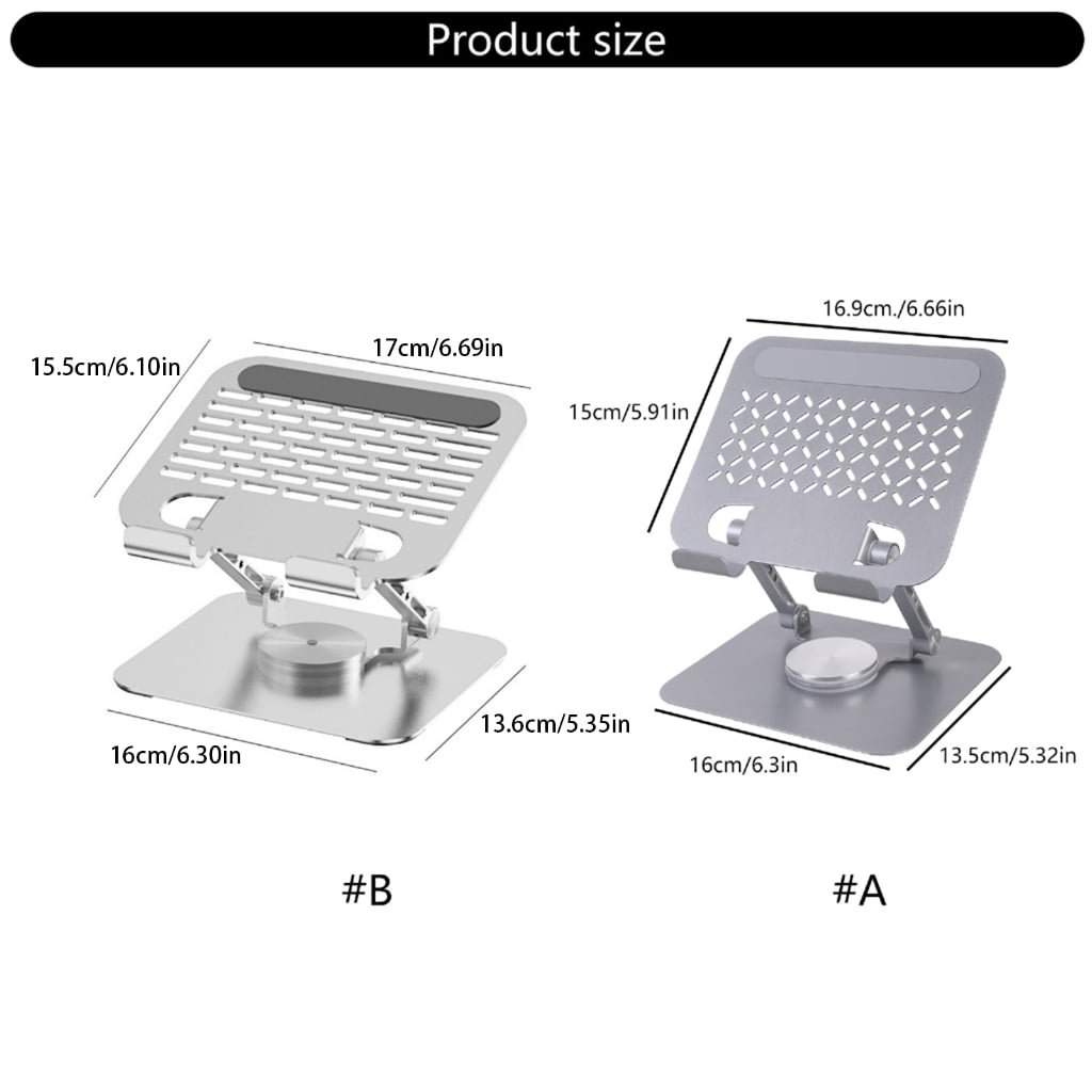 Laptop Bracket Mobile Phone Tablet Bracket Multifunctional Desktop Lazy Bracket 360 Degree Rotatable Foldable Stand