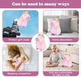 thumbnail image 4 of Funda para Cabezal de Palo de Golf Doble con Peluche de Carpincho Rosado y Abeja, 4 of 4