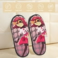 thumbnail image 3 of Hazbin Hotel Furry Slippers For Men Women Fuzzy House Slippers Winter Anti-Slip Indoor And Outdoor Slip On Shoes Medium, 3 of 8