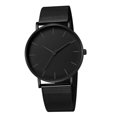 thumbnail image 3 of 2x Reloj para Hombre Sunnimix Caja De Lujo Reloj De Pulsera Analógico Banda Negra Deporte, 3 of 8